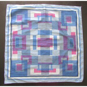 Patricia Dumont Vintage Geometric Scarf